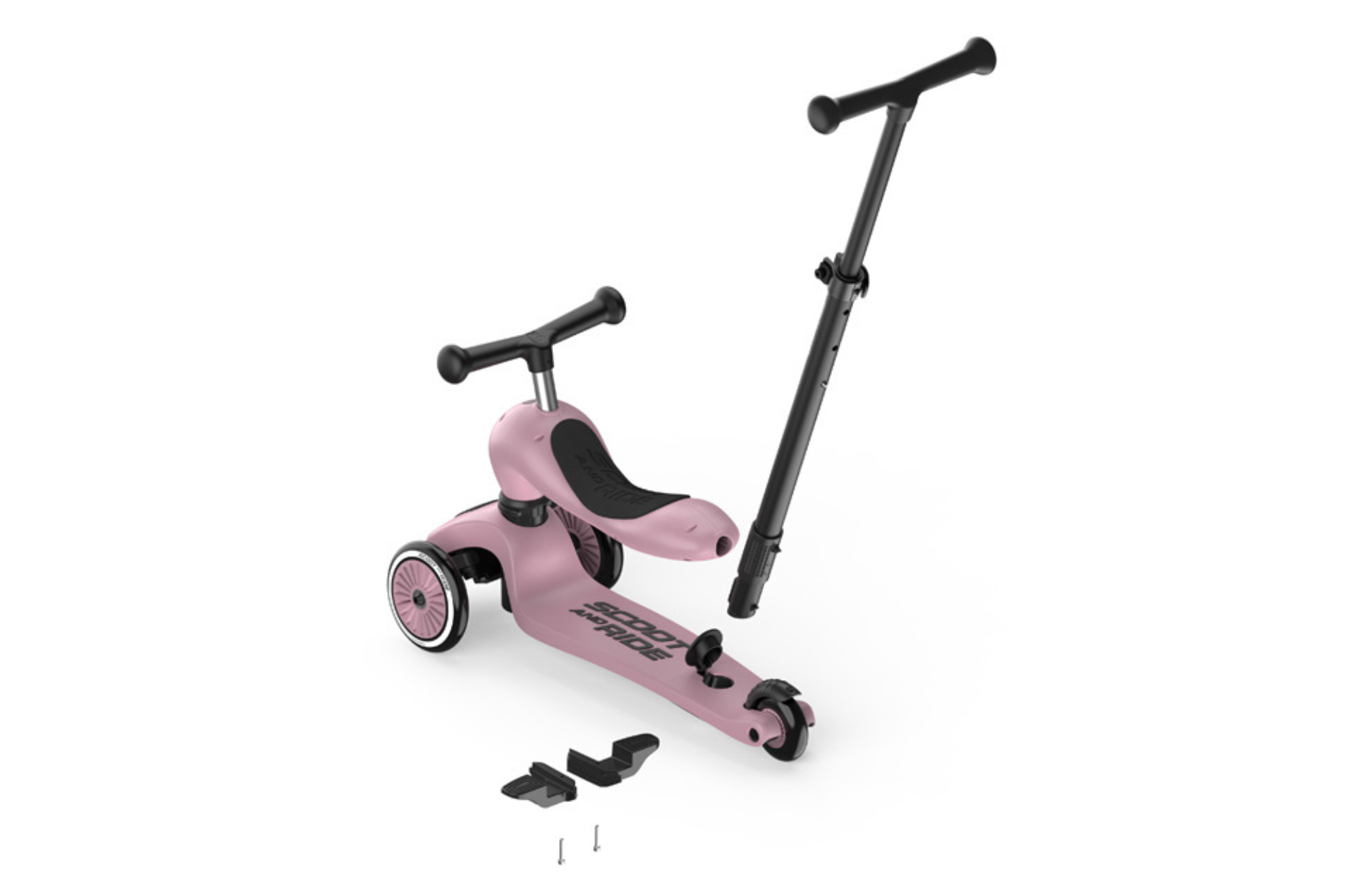 Scoot and Ride Highwaykick 1-5 ピンク Scoot & Ride Highwaykick 1 Scooter - Rose | Scandiborn